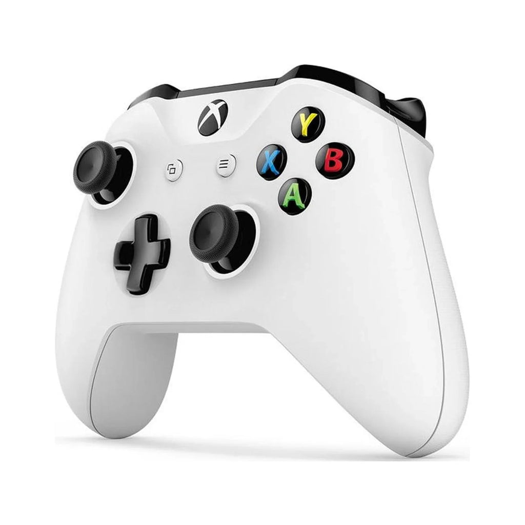 Microsoft Xbox One  1TB with 2 Controller, 4K Ultra  White with   Cleaning Kit  Bundle Like New