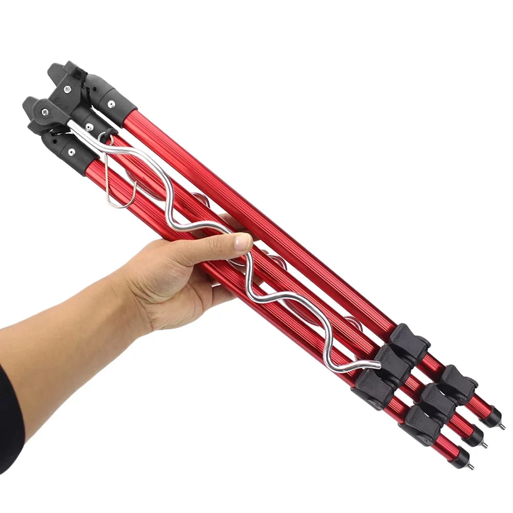 Fishing Rods Tripod Stand Telescopic Aluminum Alloy Fishing Rod Holder