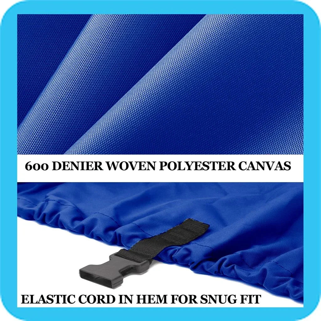 ,     Compatible for Aluminum Bass Boat and -Hull and Tri-Hull Bowrider 16'-17' Length, Beam width up to 90"