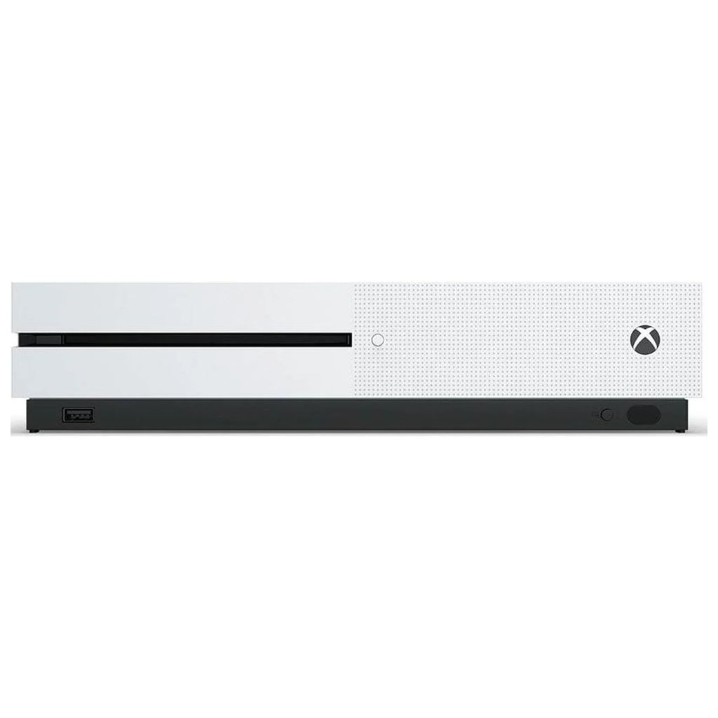 Pre-Owned Microsoft Xbox One  1TB with 2 Controller, 4K Ultra  White with   Cleaning Kit Headset Bundle (Refurbished: Like New)