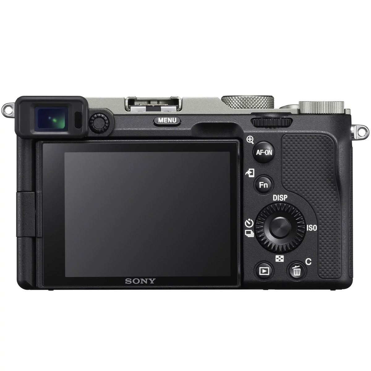 Sony a7C Mirrorless Full Frame Camera Body with 28-60mm -5.6 Lens Silver / Bundle + Vlogger Kit : - Shooting Grip w. Wireless Remote + 2x Battery + Deco Gear Bag & Accessories