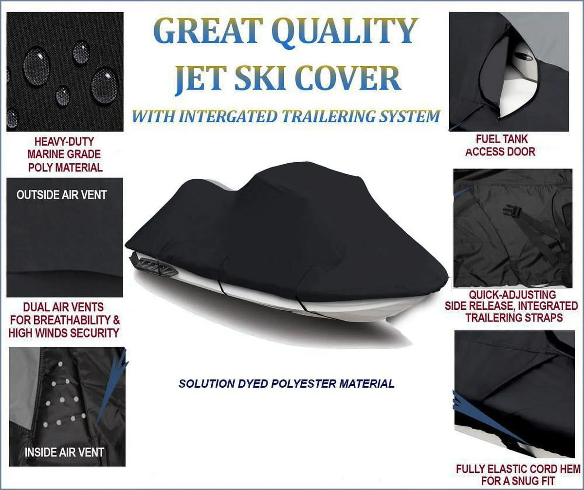Jet Ski  Cover Compatible for Yamaha WaveRunner  700  1999 2000 2001 2002 2003 2004