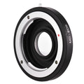 '- Lens Mount Adapter Ring with Corrective Lens for Minolta  Lens to Fit for Canon  Camera Focus Infinity