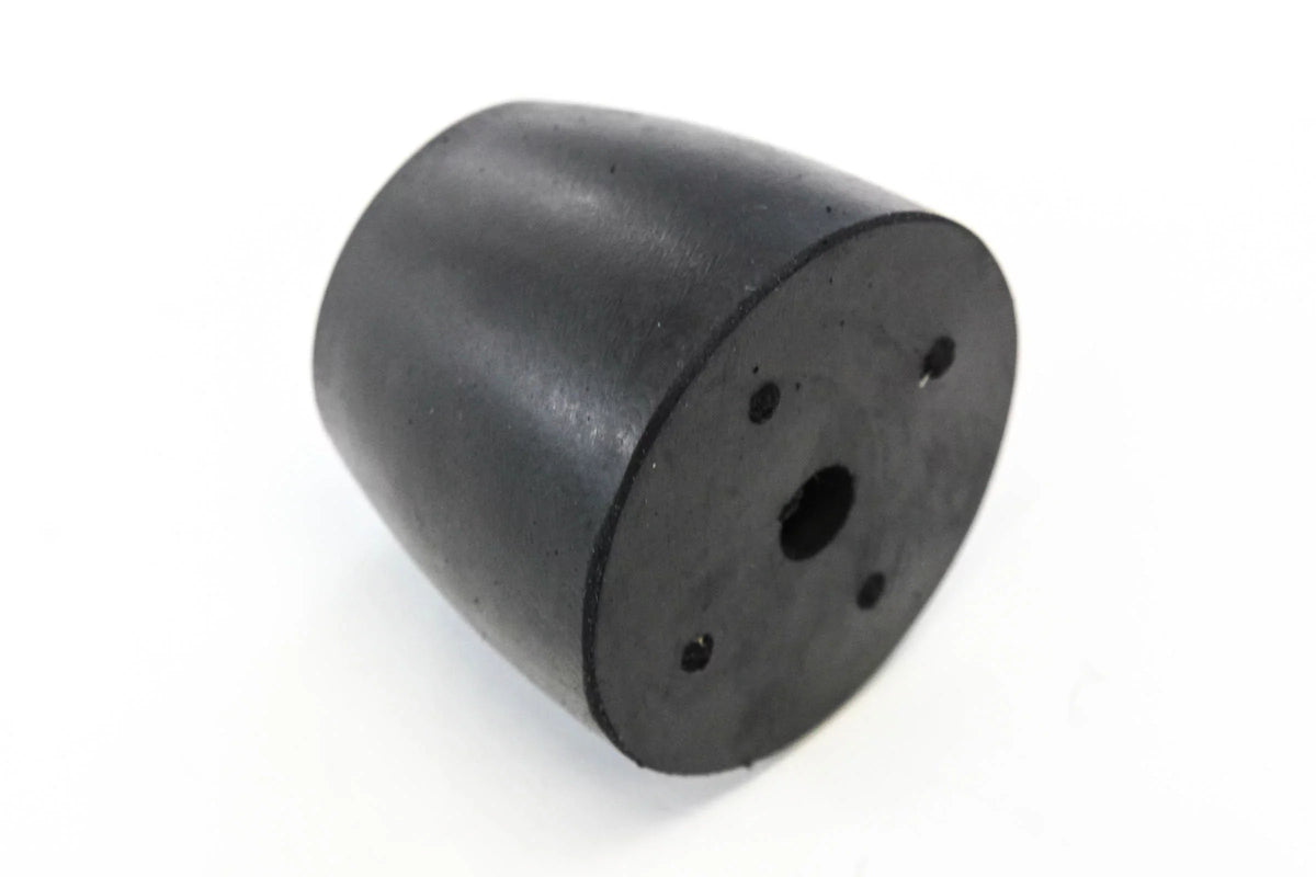 Red Hound Auto 24 Rubber Bumper for Trailer Compatible with Ramp Door Truck 2 Inches Thick Cone Replacement Cargo Stop