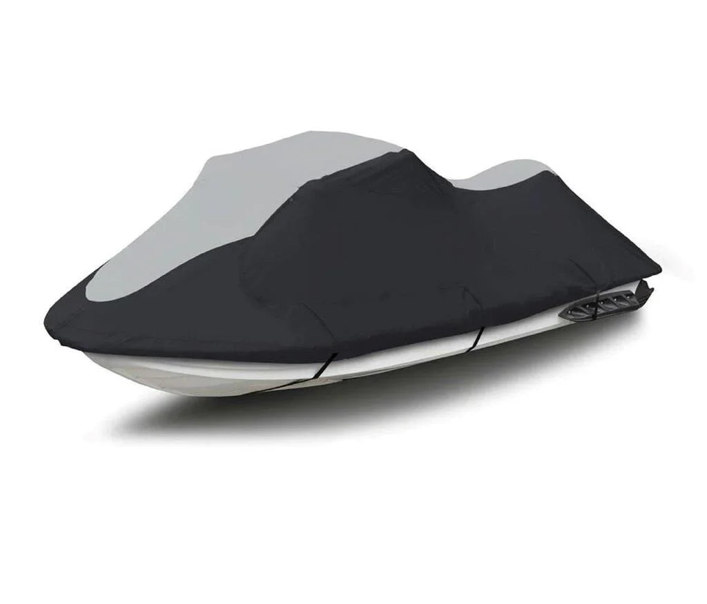 '-      Cover Compatible for Yamaha 2002-2005  140 / 2004-20011  / 2003-2004 Cruiser Trailerable Jet Ski  Cover Black/Grey