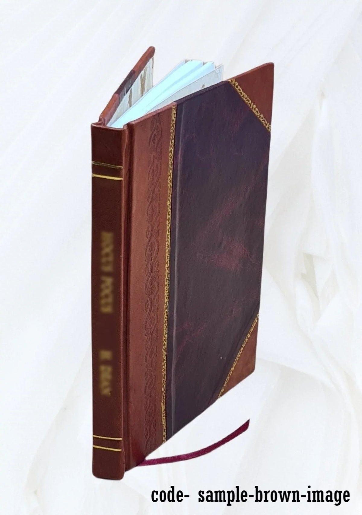Phrarātchabanyat laksana kēn thahān Rattanakōsin Sok 124 lǣ kot sēnābō̜dī. 1917 [Leather Bound]
