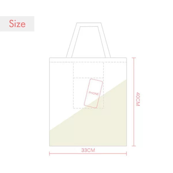 Chinese Japanese Style Asia Chrysanthemum Expression Sack Canvas Tote Shoulder Bag