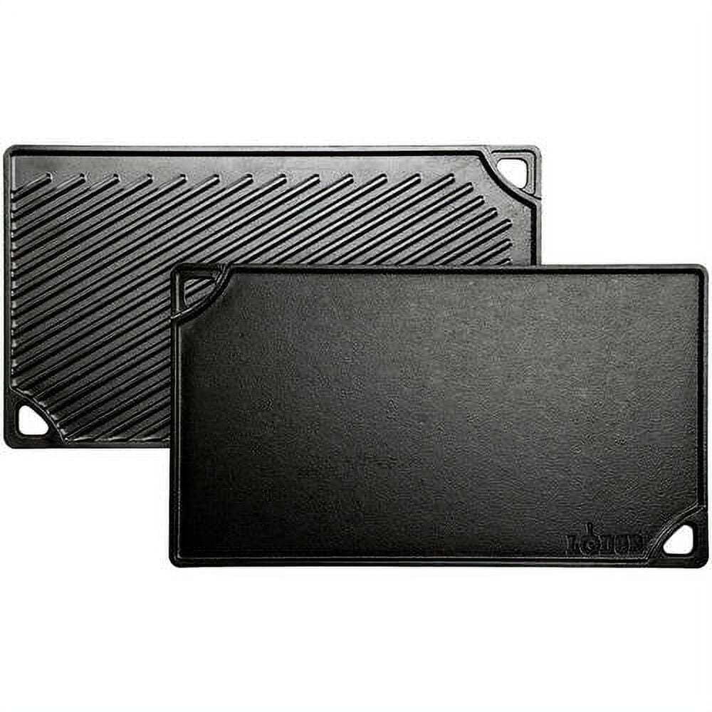 Lodge Seasoned Cast Iron Double Sided Grill/Griddle